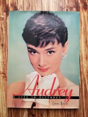 Audrey: A Life in Pictures Hardcover Coffee Table Book Hepburn Large Carol Krenz